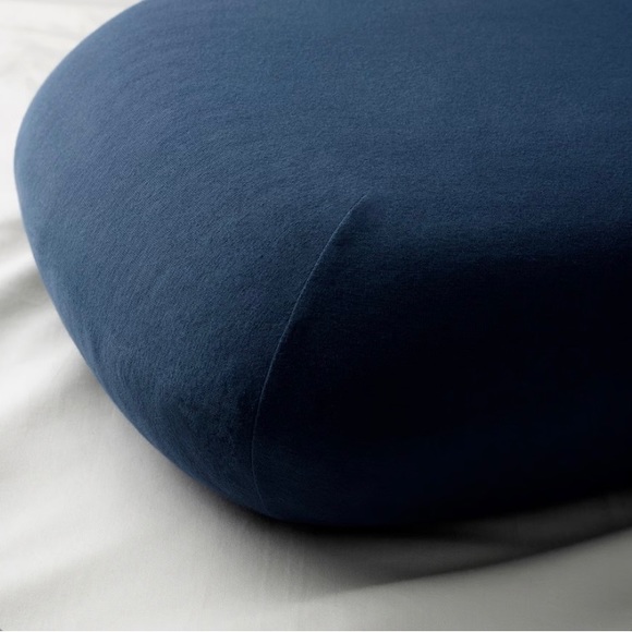 TÖCKENFLY
Pillowcase for ergonomic pillow, dark blue, 11x17 " - Picture 3 of 5